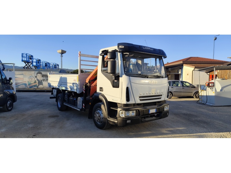IVECO - ML140E28 GRU + RIBALTABILE